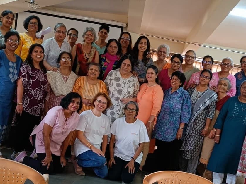 Group photo at YMCA centre